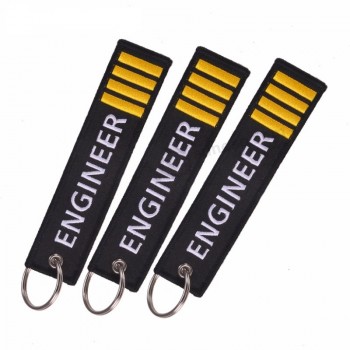 custom key tags stitch engineer sleutelhangers maker