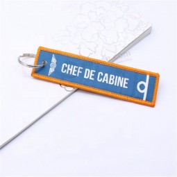 Hochzeitsandenken keychain buntes Fluggewohnheit personalisiertes Gewebe keychain