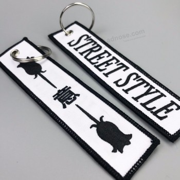 Porte-clés tissé avec votre propre logo