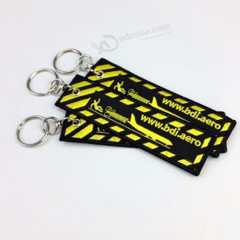 Broderie porte-clés usine concevez votre propre porte-clés brodé