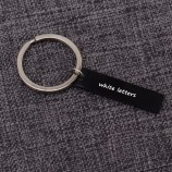 Fascino della borsa Etichetta chiave Nome personalizzato Può essere inciso chiavi di chiunque regalo ornamenti gioielli portachiavi regali specializzati portachiavi oblunghi