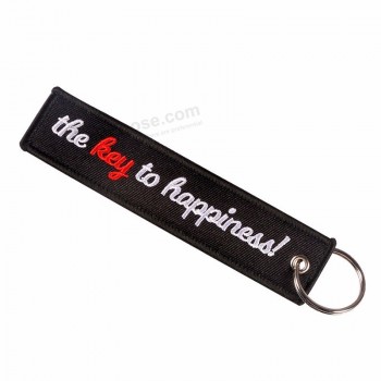 llavero Car Keychain for Men THE KEY TO HAPPINESS Lucky Keytag