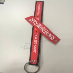 hochwertige Stickerei gewebt Schlüsselbund