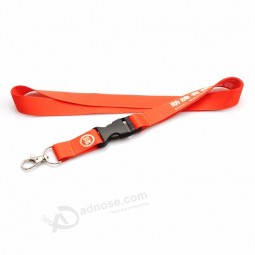 Hot flat polyester sublimatie goedkope aangepaste lanyard voor sleutel