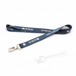billig freies design siebdruck polyester lanyard für schlüssel für event
