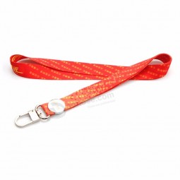 Fabrik OEM hochwertige Polyester Schlüsselbund Lanyard für Schlüssel