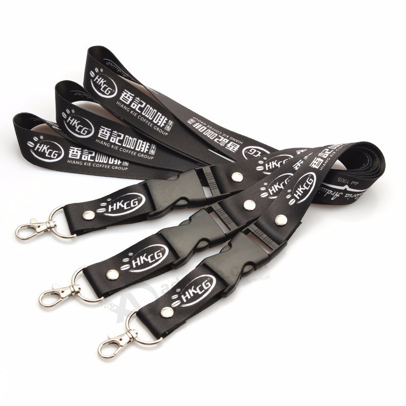 Good reputation High-End sublimation Custom cord Lanyard with Sample Free