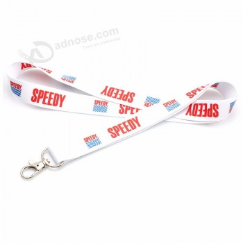 Logo personnalisé promotionnel Cou Transfert chauffant Impression Lanière pour clé