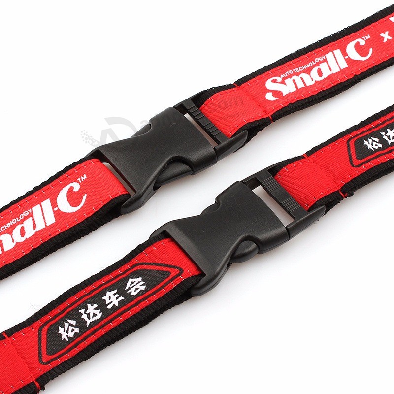 Personalized Logo Cheap Neck Printed Custom Lanyards Polyester
