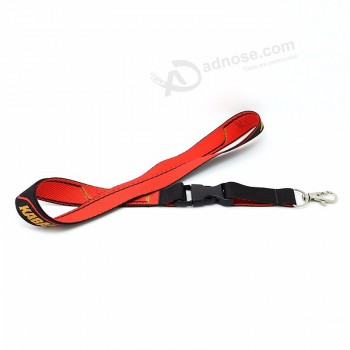 Nom personnalisé Badge Holders Cordes Colliers Lanière imprimable pour clé