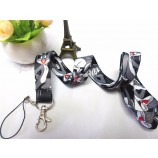cartone animato looney tunes cordino distintivo per chiavi cimici coniglietto cinghie da collo mobili per bambini