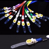 cordino decorativo all'ingrosso per tracolla con clip in plastica per viso sorridente