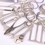20 estilos liga de zinco chave de boca chaveiro moda chaveiro chaveiro criativo ferramentas keyfob