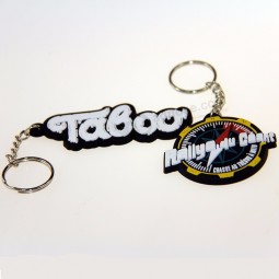 Nouveau design faire Porte-clés en PVC souple de type dessin animé