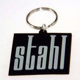 Porte-clés en PVC souple gravé avec logo de l’entreprise