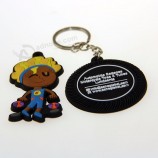 Porte-clés en PVC souple sur mesure avec logo