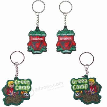 Cadeaux d’affaires Mignon silicone pvc Porte-clés porte-clés pour cadeaux