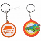 llavero de pvc suave con el logotipo de la marca del coche y recuerdo