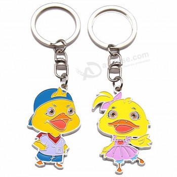 porte-clés promotionnel dessin animé animal 3d porte-clés