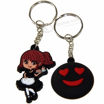 Porte-clés personnalisé en PVC souple avec design personnalisé