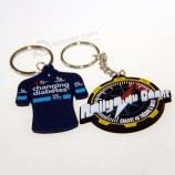 llavero de goma de pvc suave con forma personalizada