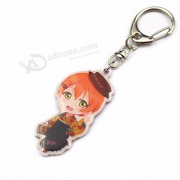 schwimmen mit papierkarte benutzerdefinierte logo günstige pvc keychain china zhongshan gemacht