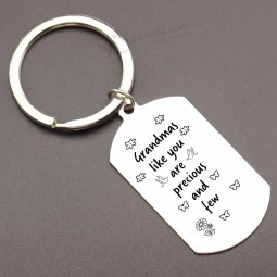 personalisiertes Andenkenschlüsselringblumenschmetterlingstaube keychain Geschenk für Großmutter keydangle kesholder keyfob keydangle
