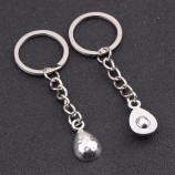2pcs Bag Anhänger graviert Avocado tropfenförmigen Schlüsselanhänger Paare Schlüsselhalter Liebhaber Eltern Schlüsselring Freunde Tag Charme Mode