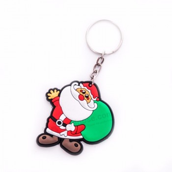 Vente en gros pas cher noël porte-clés cadeau de Noël en vrac
