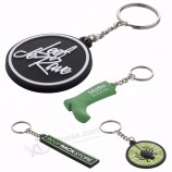 Custom Shape 3D Soft PVC Keychain With Logo