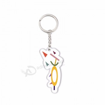 Eco-Friendly bulldog charms bulk plastic bag charm tassel keychain for boys