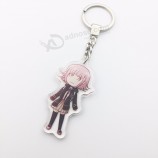 llavero personalizado de anime con corte láser de acrílico llavero a granel