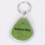 Cheap Promotion Maker Acrylic Blank Custom Made Keychain