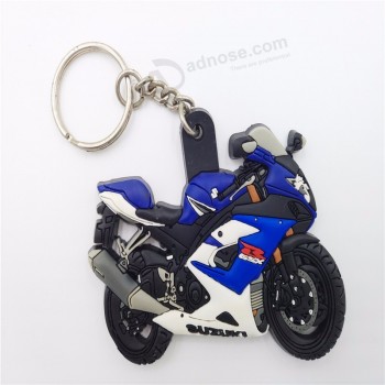 PVC souple vélo vélo personnalisé en plastique enduit chaîne personnalisé en vrac pas cher votre propre logo clé souple pvc