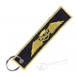 Stickerei Pilot Key Tag benutzerdefinierte drucken