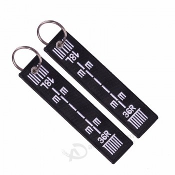 porte-clés en plastique imprimé Tags 13 * 3CM