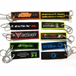 Newest KTM keychains for clothing vest jeans Yamaha key chains of biker Race Kawasaki Motorcycles key rings tags