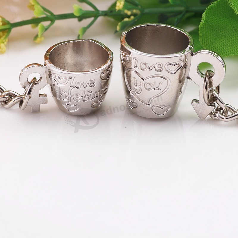1-Pair-Trendy-Couple-Keychain-3D-Silver-Coffee-Cup-Key-Chain-Lovers-Carved-Love-Heart-Key (2)