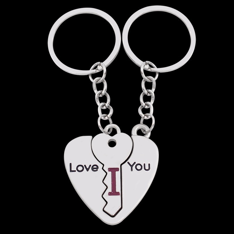 Fashion-Puzzle-Heart-Key-Shape-Keychain-I-Love-You-Key-Chain-Ring-For-Lovers-Couple-Wedding (1)