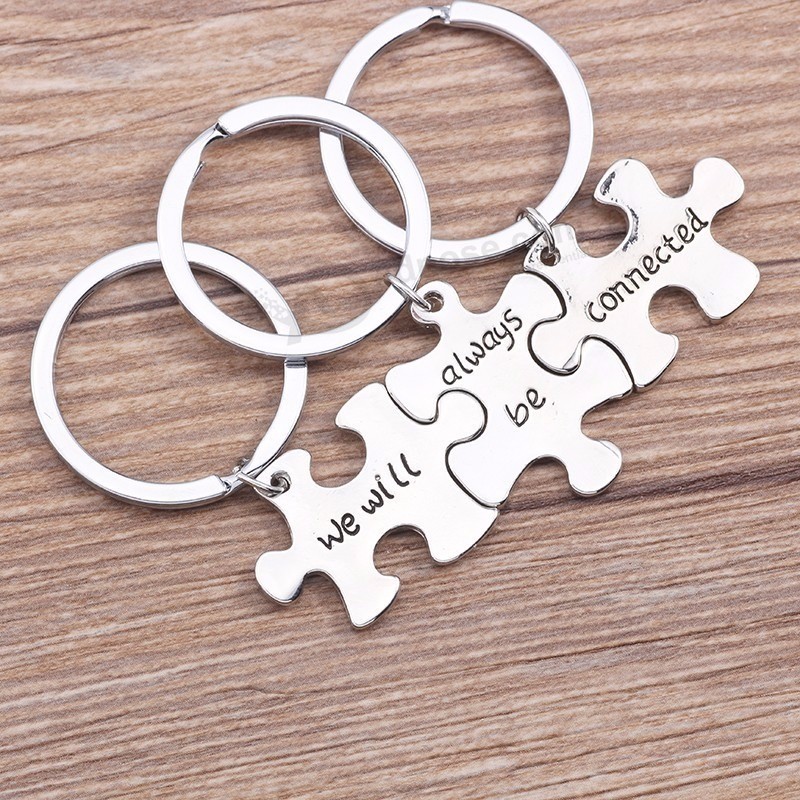 Trendy-Best-Friends-Keychain-Carved-We-Will-Always-Be-Connected-Key-Chain-3-Piece-Puzzle-Geometry (2)