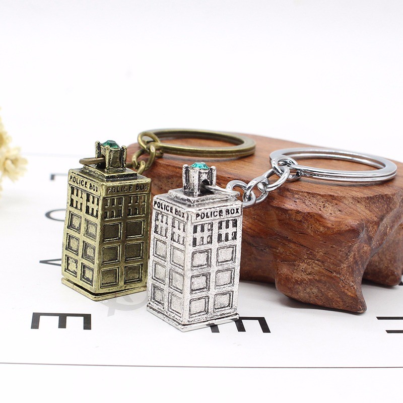 Vintage-Dr-Mysterious-Keychain-Doctor-Who-Tardis-Telephone-Booth-Police-Box-House-Key-Chain-Movie-Jewelry (4)
