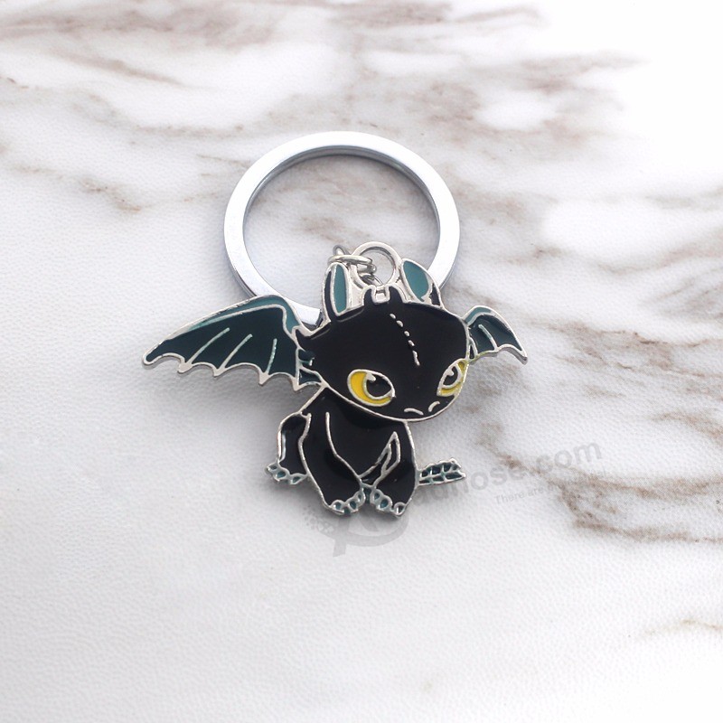 Hot-Anime-How-to-Train-Your-Dragon-Keychain-Toothless-Dragon-Key-Chains-The-Night-Fury-Train (4)