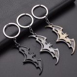 superohero batman movie metal llavero avengers Bat Man logo llavero llavero anime figura colgante titular de la llave regalo de baratija de navidad