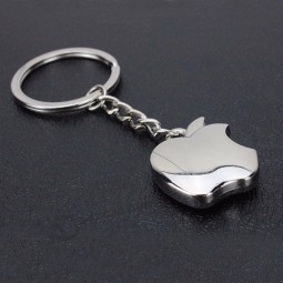 Nouvelle arrivée Nouveauté Souvenir Métal Apple Porte-clés Cadeaux Créatifs Pomme Porte-clés Porte-clés Bibelot voiture porte-clés voiture porte-clés
