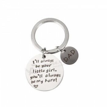 Dad My Hero Personalized Key chain, Custom Key Chains,Gifts for Fathers Day Father Birthday Gift,Present
