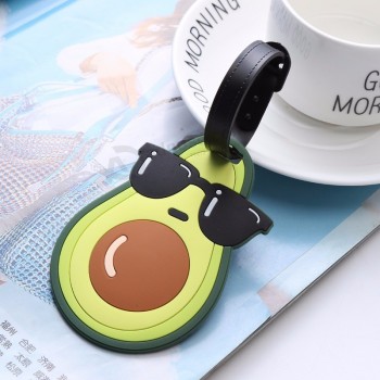 Étiquette de bagage personnalisée Animal Silica Gel Suitcase ID Holder
