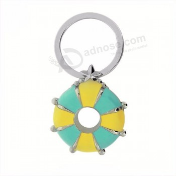 环氧碳纤维迷你工具名称标签钥匙链用于多个钥匙