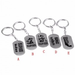 Vente en gros Hot Game Red Dead Redemption II Dog Tag Porte-clés