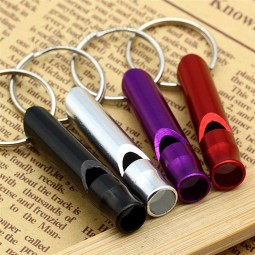Survival whistle with key chain hanging buckle keyring Simulation tool souvenir promotional gift 2Pcs Outdoors
