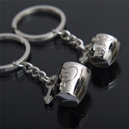 creatieve minnaar liefde Cup sleutel gesp sleutelhanger ring sleutelhanger sleutelhanger sleutelhangers 2 stks